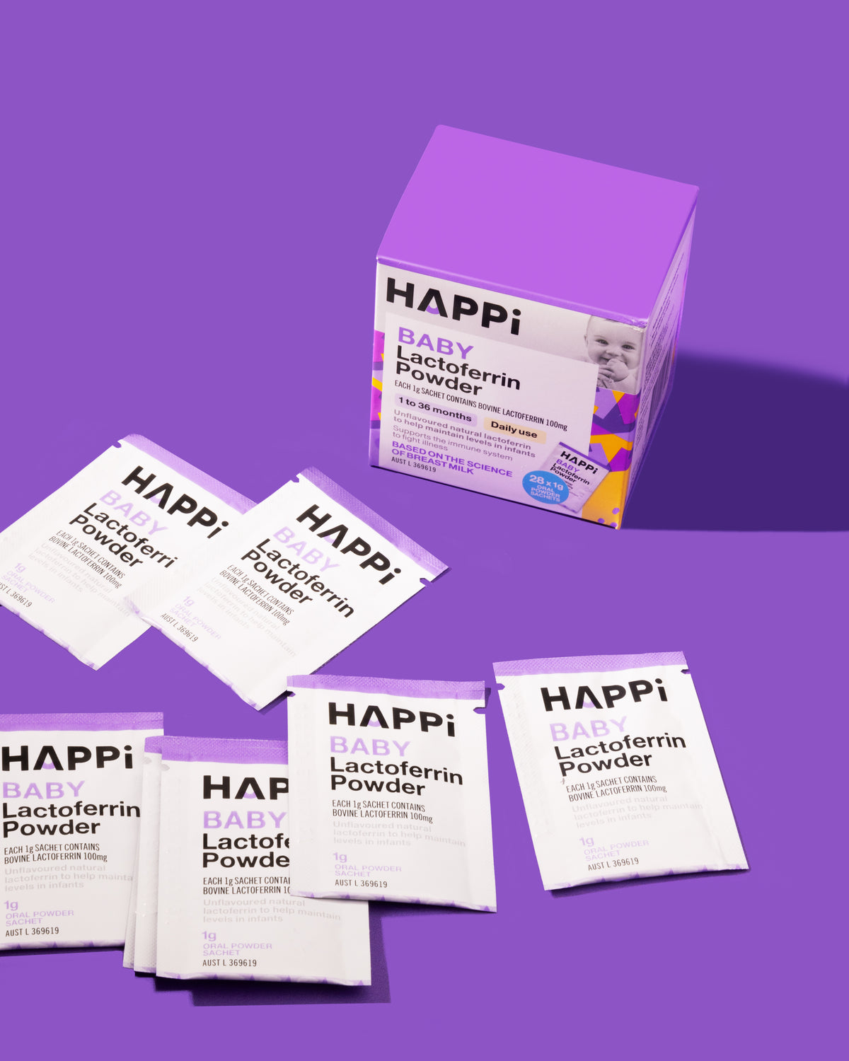 HAPPI Baby Lactoferrin Powder · Happi Health