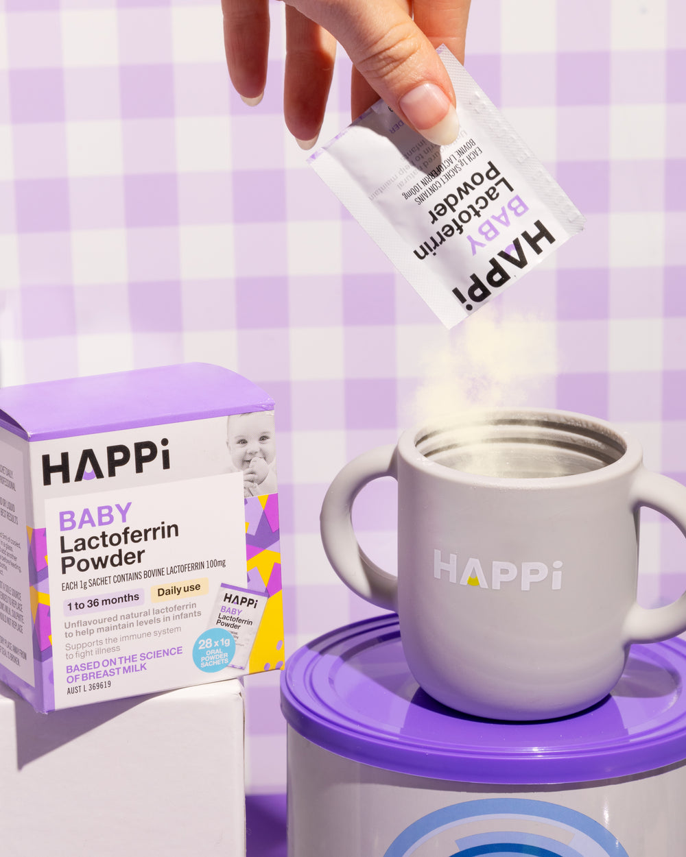HAPPI Baby Lactoferrin Powder · Happi Health