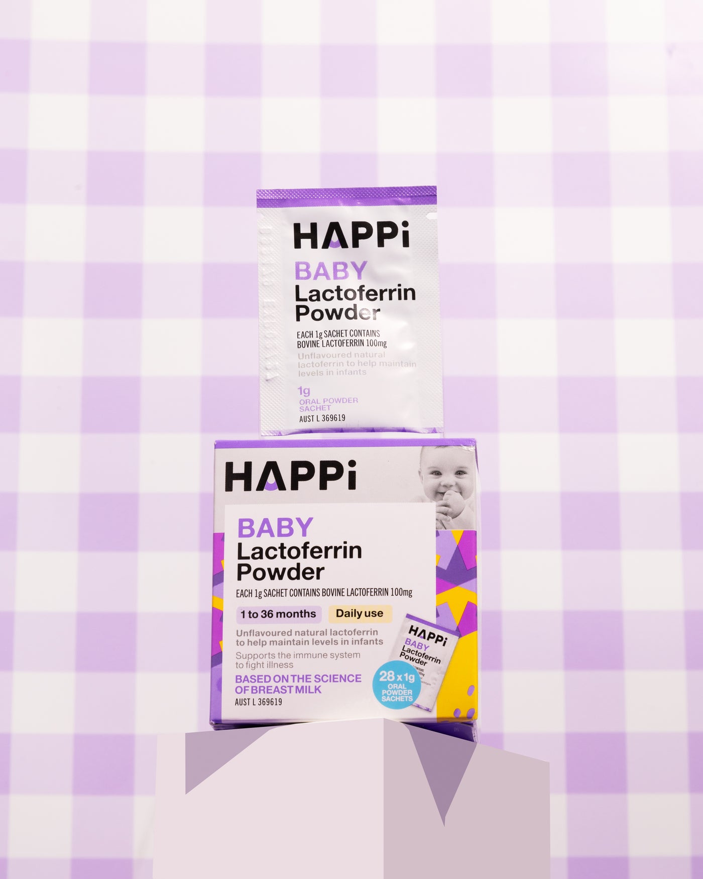 HAPPI Baby Lactoferrin Powder · Happi Health
