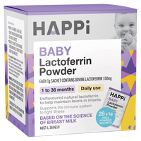 HAPPI Baby Lactoferrin Powder 28 x 1g