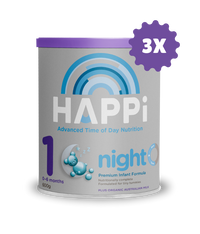 3 x Stage 1 Night Infant Formula 600g