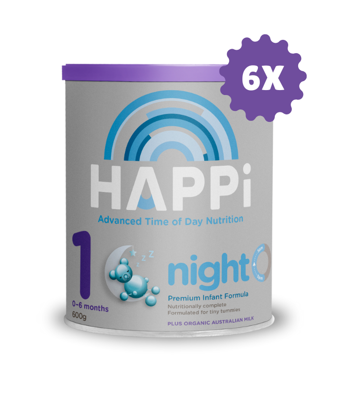 6 x Stage 1 Night Infant Formula  600g