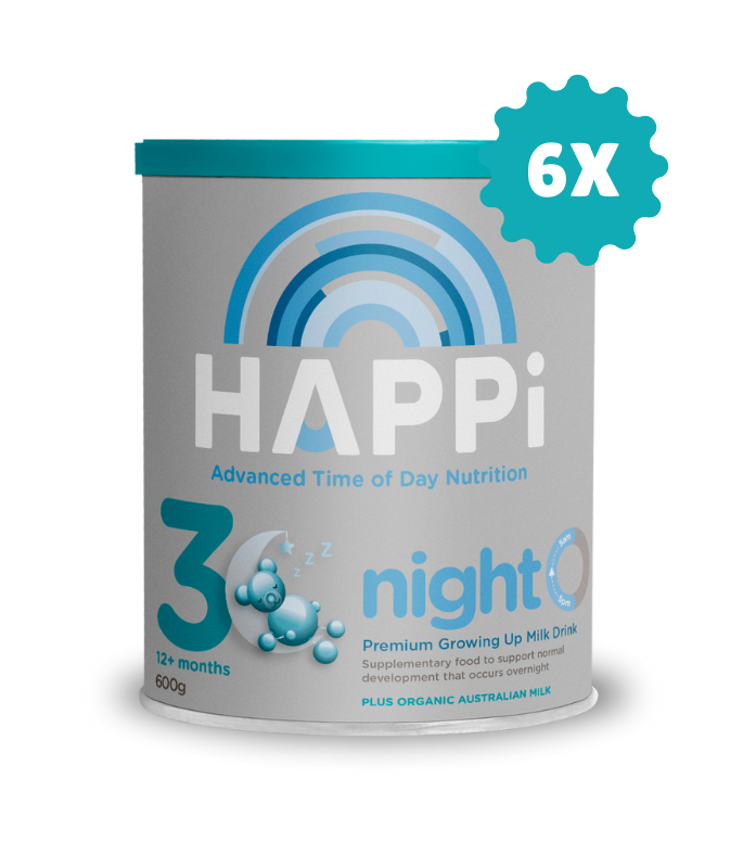 6 x Stage 3 Night Toddler Milk Drink 600g